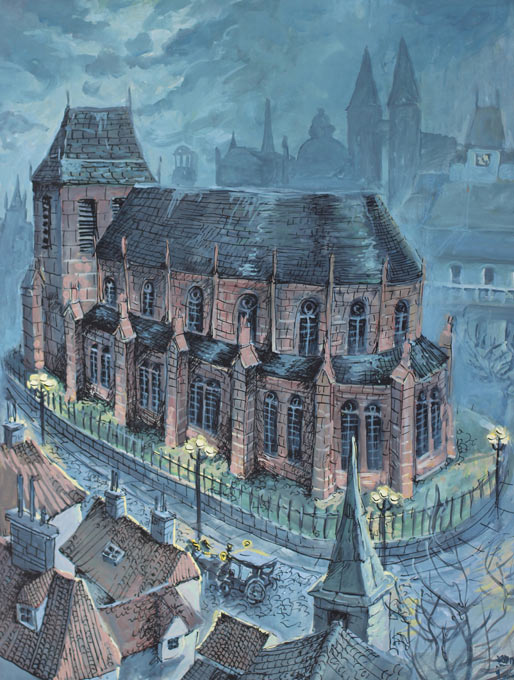 Nächtliche Kutschfahrt